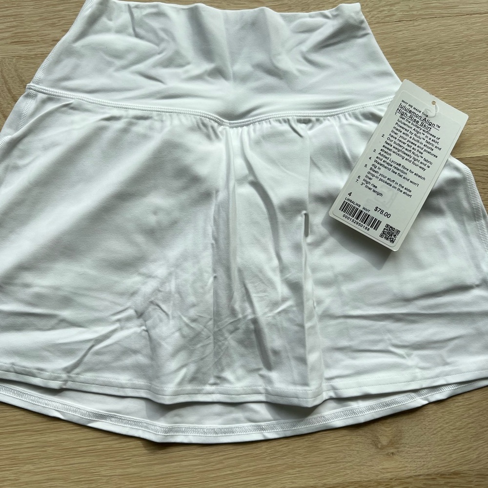 Lulu lemon tennis skirt